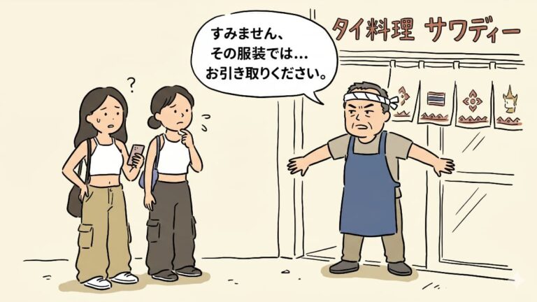 日本のタイ料理店が中国人観光客を追い出す 中国で炎上【タイ人の反応】