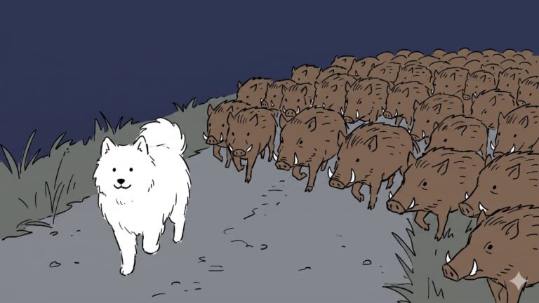 日本人「クマは大丈夫だけどイノシシがすごい」→もののけ姫のワンシーンみたいwww【タイ人の反応】