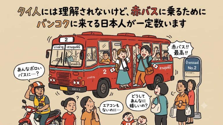 日本人「タイ人には理解されないけど、赤バスに乗るためにバンコクに来てる日本人が一定数います」【タイ人の反応】