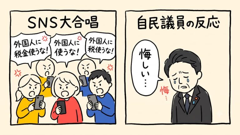 日本人「外国人に税金使うな」→自民党から「悔しい」の声【タイ人の反応】